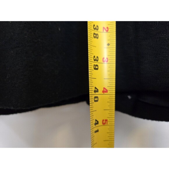 Herman Kay Coat Womens 8 Black Wool Blend Winter Old Money Timeless Preppy - Picture 6 of 9